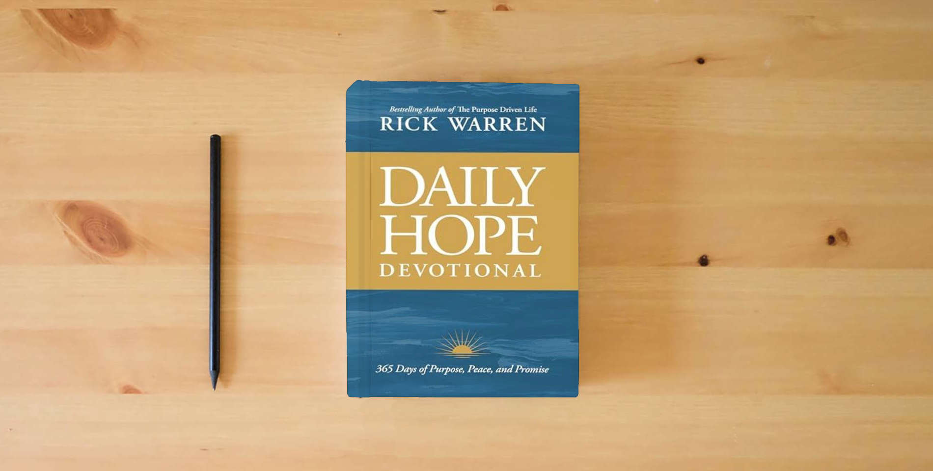 Book Daily Hope Devotional: 365 Days of Purpose, Peace, and Promise → ...