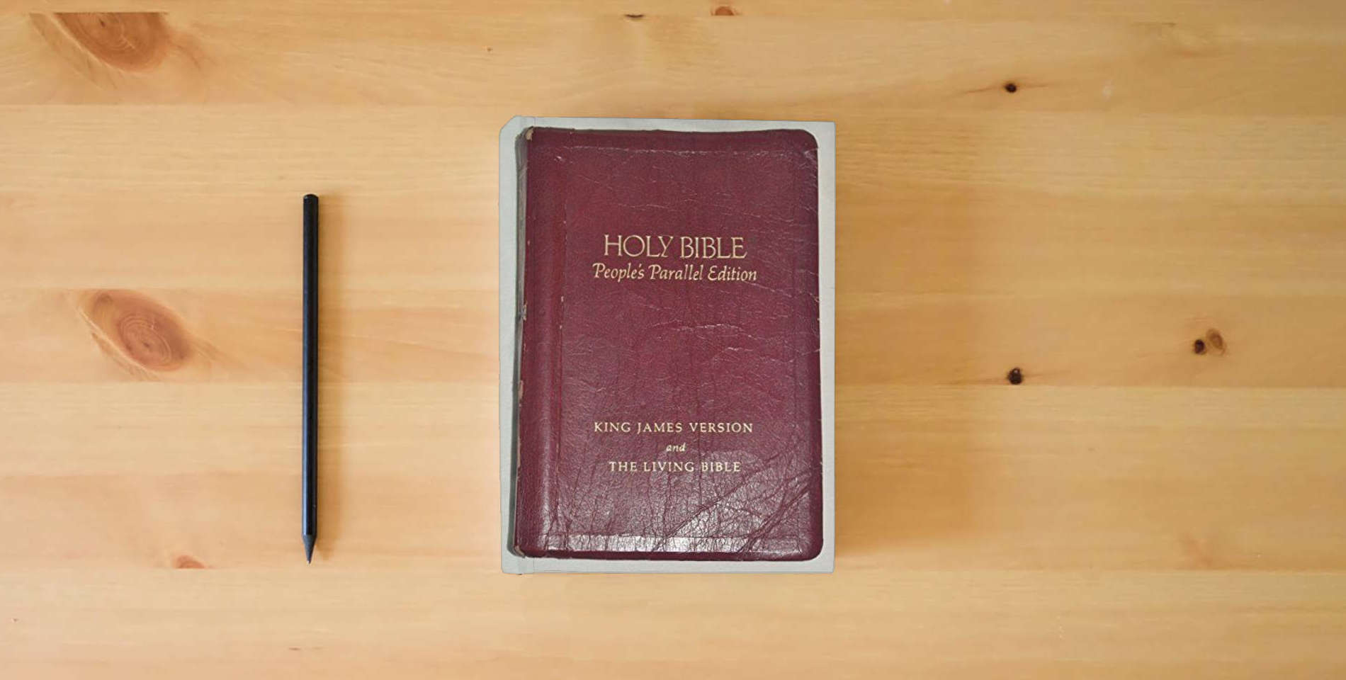 Book Holy Bible: People's Parallel Edition, King James Version And The ...