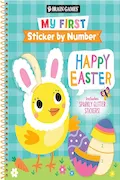 Brain Games - My First Sticker by Number: Happy Easter - Includes Sparkly Glitter Stickers! Book Cover: Brain Games - My First Sticker by Number: Happy Easter - Includes Sparkly Glitter Stickers!