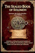 THE SEALED BOOK OF SOLOMON Book Cover: THE SEALED BOOK OF SOLOMON