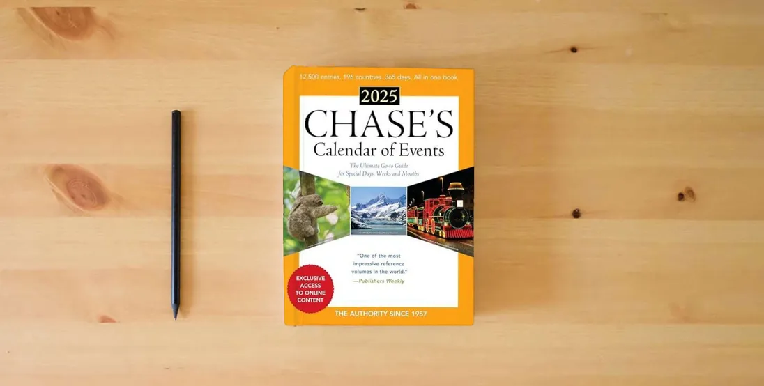 Book Chase's Calendar of Events 2025 The Ultimate Goto Guide for