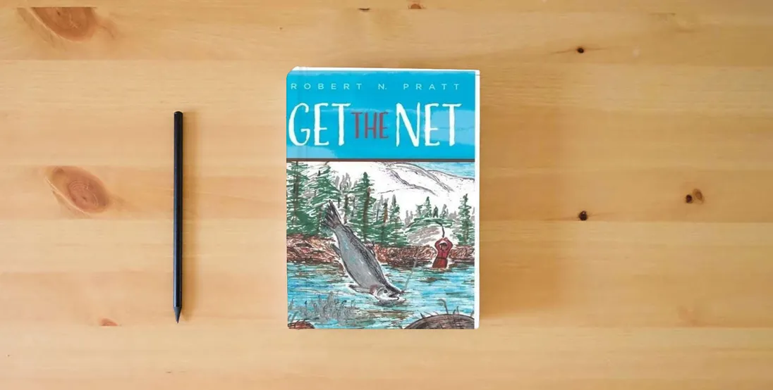 The book Get the Net} is on the table