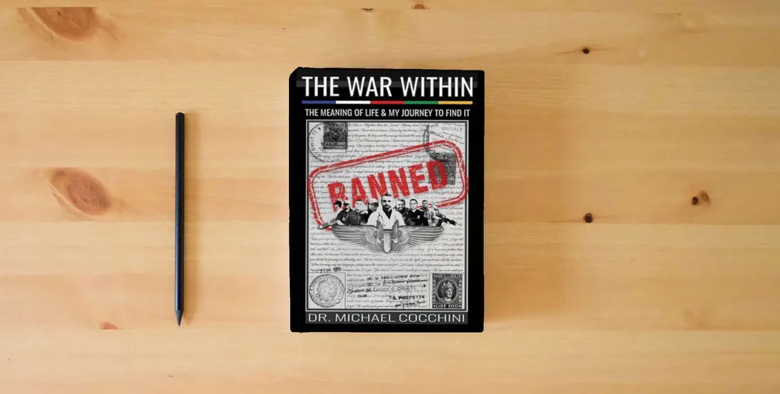 The book The War Within} is on the table