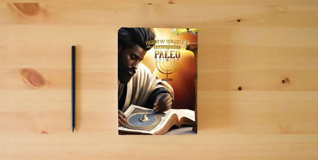 The book H.I.S. Word Paleo Edition Scriptures: : Collectors Edition} is on the table