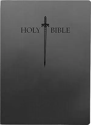Book Cover: KJVER Sword Holy Bible, Large Print, Black Ultrasoft, Thumb Index: (King James Version Easy Read, Red Letter)