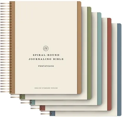 Book Cover: ESV Spiral-Bound Journaling Bible, Five-Volume Set (Hardcover)