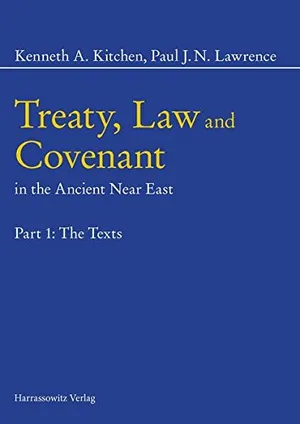 Book Cover: Treaty, Law and Covenant in the Ancient Near East, Part 1-3