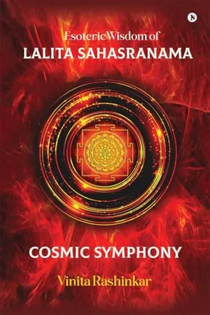 Book Cover: Esoteric Wisdom of Lalita Sahasranama - Cosmic Symphony