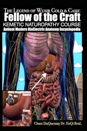 Book Cover: The Legend of Wusir, Gold & Cash, Fellow of the Craft: Antient Modern BioElectric Anatomy Encyclopedia: KEMETIC NATUROPATHY COURSE (TRUE & LIVING KEMETIC SCIENCE)