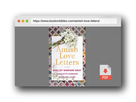 PDF Preview of the book Amish Love Letters