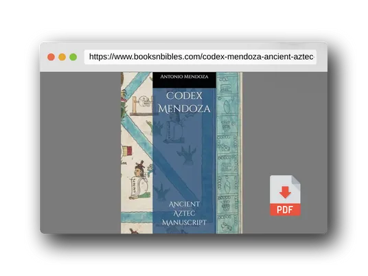 PDF Preview of the book Codex Mendoza: Ancient Aztec Manuscript (Codex Collection)