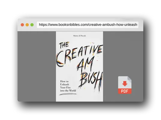 PDF Preview of the book Creative Ambush: How to Unleash Your Fire into the World