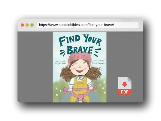 PDF Preview of the book Find Your Brave