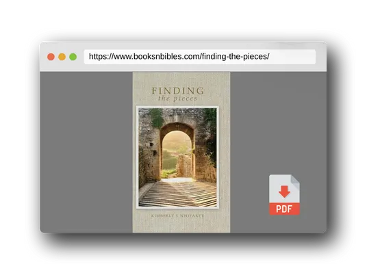 PDF Preview of the book Finding the Pieces