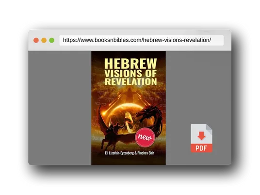PDF Preview of the book Hebrew Visions of Revelation