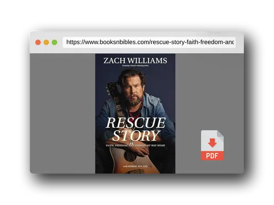 PDF Preview of the book Rescue Story: Faith, Freedom, and Finding My Way Home