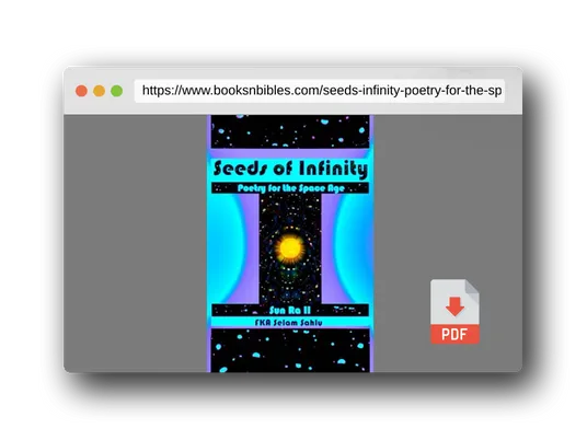 PDF Preview of the book Seeds of Infinity: Poetry for the Space Age