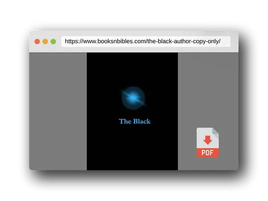 PDF Preview of the book The Black: Author Copy only