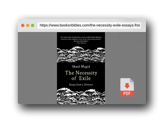 PDF Preview of the book The Necessity of Exile: Essays from a Distance (Political Imagination)