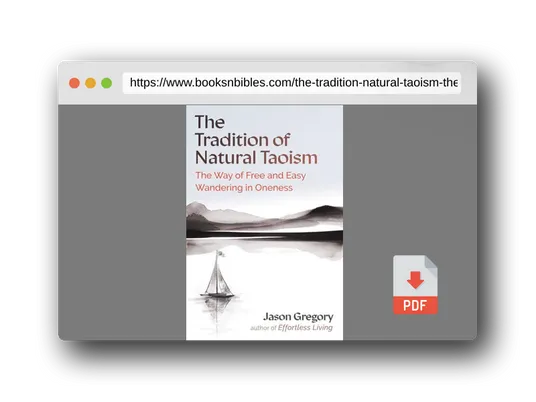 PDF Preview of the book The Tradition of Natural Taoism: The Way of Free and Easy Wandering in Oneness