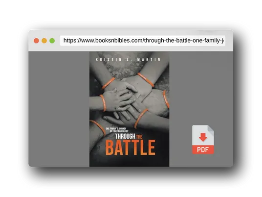 PDF Preview of the book Through the Battle: One Family's Journey of Fighting for Joy