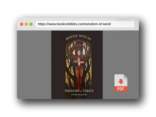 PDF Preview of the book Wisdom of Tarot