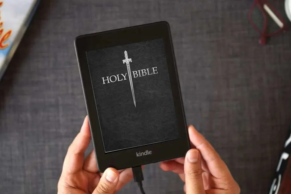 Read Online KJV Sword Bible, Large Print, Black Genuine Leather, Thumb Index: (Red Letter, Premium Cowhide, 1611 Version) (King James Version Sword Bible) as a Kindle eBook