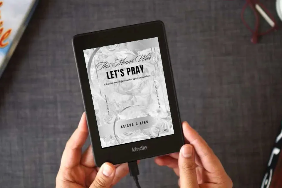 Read Online This Means War Let's Pray: A Guided Prayer Journal for Spiritual Warfare as a Kindle eBook